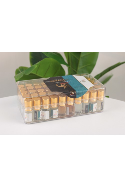 Aksa Al Hamra Hac ve Umre Serisi 50’li Dev Lüks Esans Seti (50 x 3 ml)