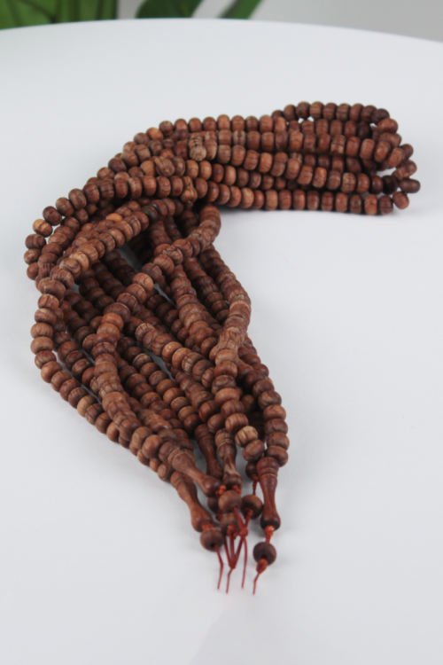 8 mm Kördiken Ağacı 99’lu Namaz Tesbihi – Doğal Ahşap Dokulu, Dayanıklı ve Hafif Hediyelik Zikir Tesbihi-1