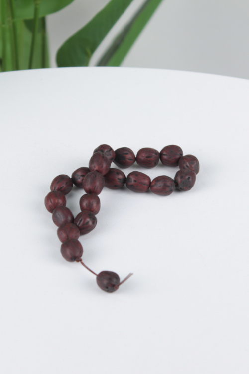 17’li Andız Ağacı Tesbih – Hakiki Doğal Çekirdek, Ele Oturan İri Tane ve Koleksiyonluk Doğal Zikir Tesbihi-2