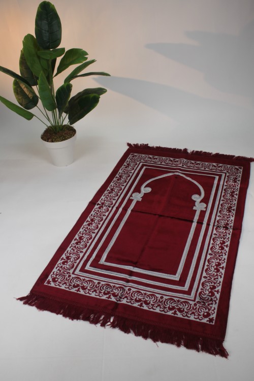 Kırmızı Simli Seccade