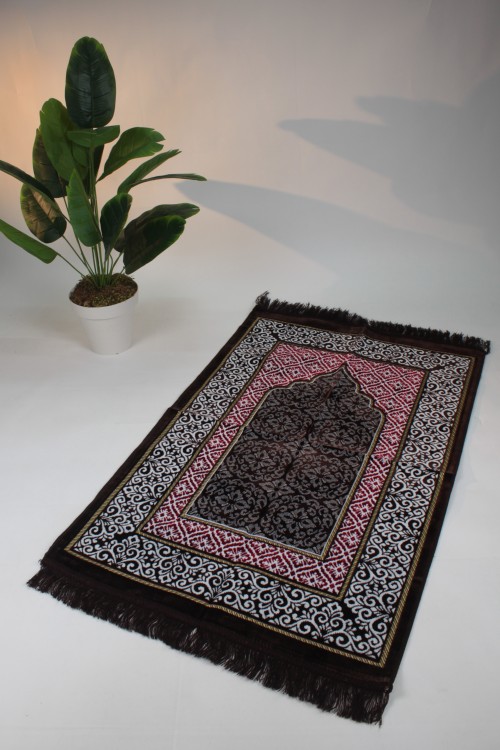 Koyu Kahve 500 gr Kadife Seccade