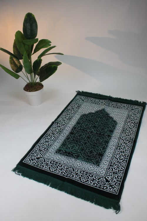 Haki 550 gr Velor Sedefli Seccade 