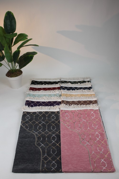 Mor Saçaklı Şönin Seccade 