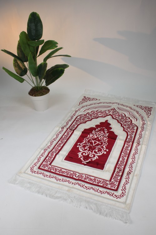 Kırmızı İpekçehome Didem Seccade 