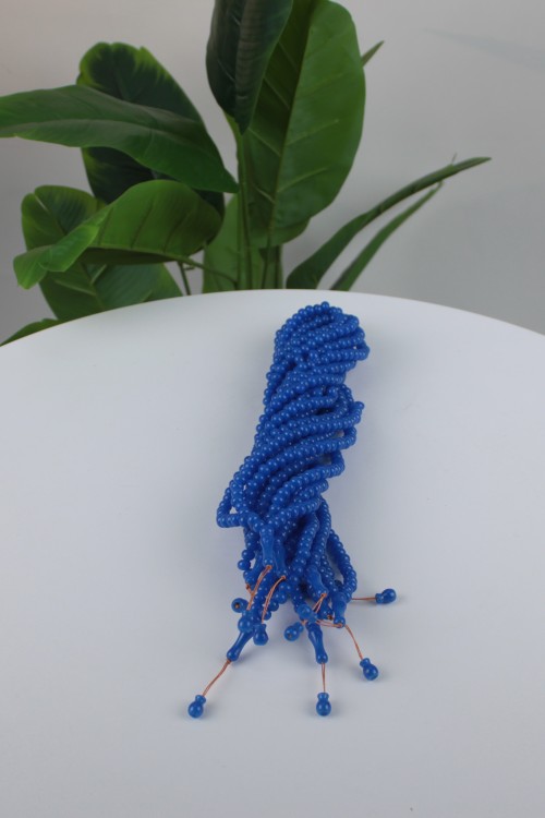 Mavi Mono 8 mm  Tespih – 10’lu Ekonomik Deste