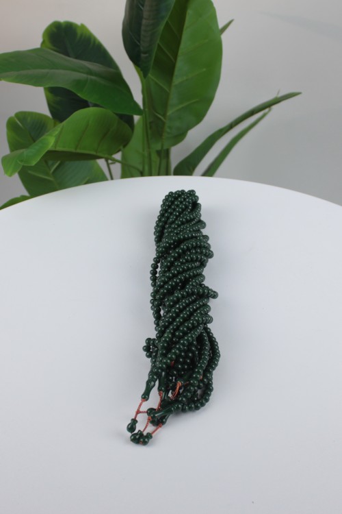 Yeşil Mono 8  Tespih – 10’lu Ekonomik Deste