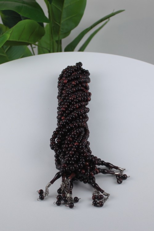 Kahverengi 1. Sınıf 10 mm Mono Tespih – 10’lu Ekonomik Deste