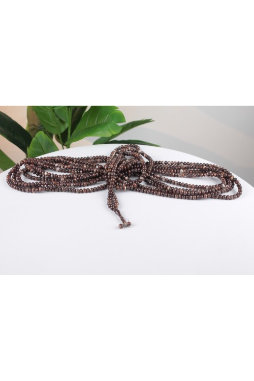 Kahverengi Birinci Sınıf 10 mm Mono 1000’li Büyük Tespih