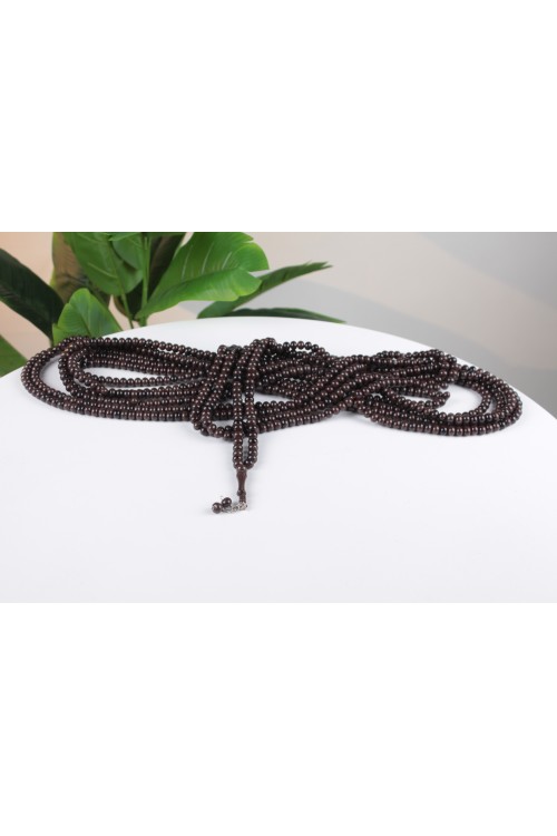 Koyu Kahverengi Birinci Sınıf 10 mm Mono 1000’li Büyük Tespih