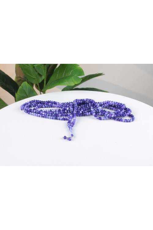 Mor Birinci Sınıf 10 mm Mono 500’lü Büyük Tespih