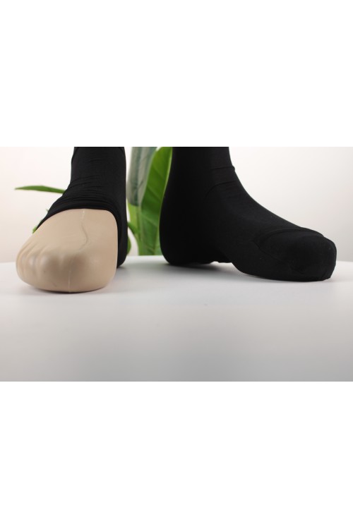 Siyah Abdest Çorabı – Hac ve Umre İçin Pratik Tasarımlı, Esnek ve Konforlu Mestsiz Abdest Çorabı