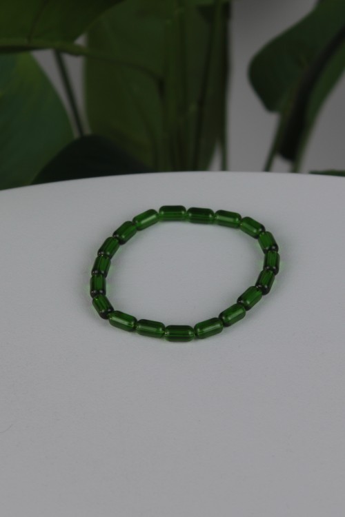 Özel Kesim Cam Bileklik – Zengin Renk Seçenekli, Parlak Dokulu ve Esnek Yapılı Şık Aksesuar-2