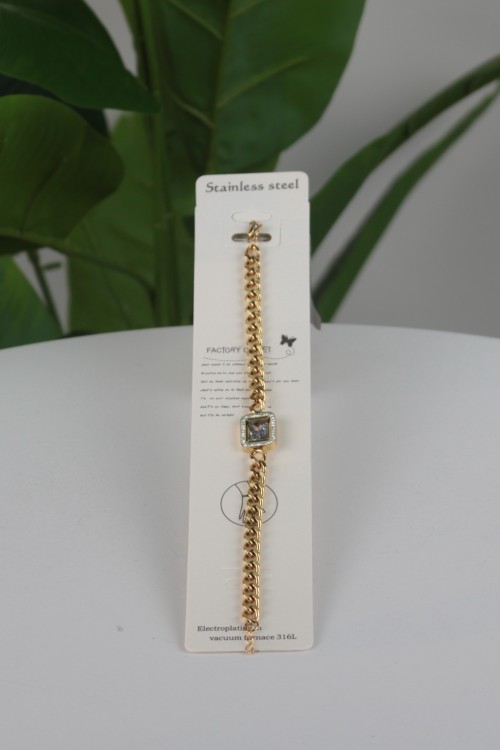 Özel Figürlü Lüks Çelik Bileklik Koleksiyonu – 316L Paslanmaz Çelik, Kararma Yapmaz Altın Kaplama ve Zirkon Taşlı Şans Bileklikleri-2