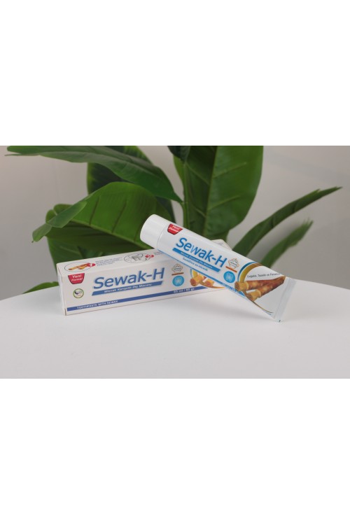 Küçük Sewak-H Misvak Karışımlı Diş Macunu (65 ml / 80 gr) – Doğal Tazelik ve Beyazlık Veren Yeni Formül