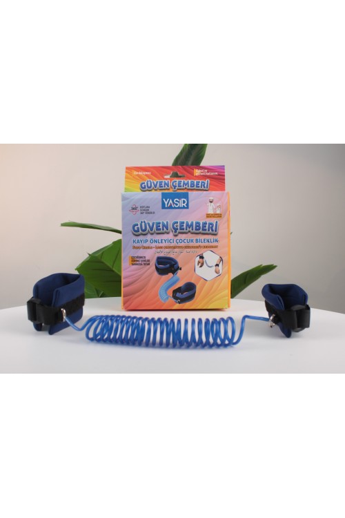 Güven Çemberi Kayıp Önleyici Çocuk Bilekliği – Hac ve Umre İçin 360° Dönebilen Güvenlik Kordonu