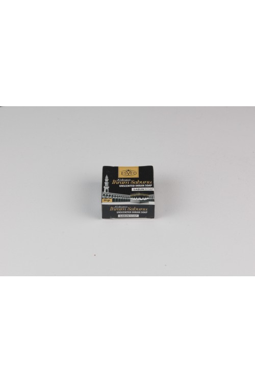 Esved Kokusuz İhram Sabunu 20 gr – Hac ve Umre İçin Özel Formüllü, Alkolsüz ve Bitkisel İçerikli Katı Sabun