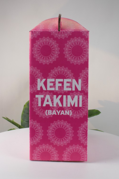 Kadın Kefen Takımı – 10 Metre Pamuklu Kefen Bezi ve Eksiksiz Hijyen Setiyle Birlikte Defin Paketi