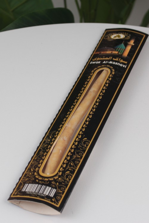 Sewak al-masnavi Doğal Kısa Misvak – Hijyenik Paketinde, Taze ve Kolay Taşınabilir Geleneksel Diş Fırçası