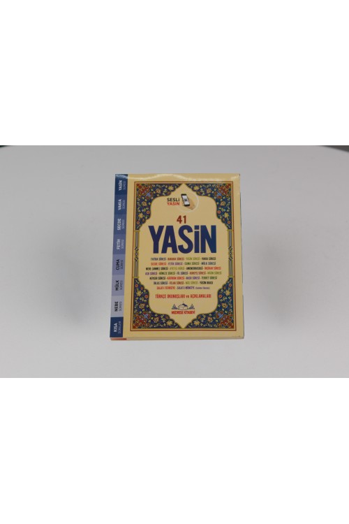Çanta Boy Yasin-i Şerif – 168 Sayfa, Fihristli, Türkçe Okunuşlu ve Mealli Kapsamlı Dua Kitabı