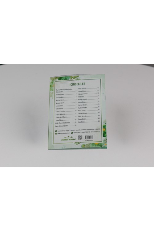 10 Adet Yeşil 80 Sayfa Karton Kapak Yasin-i Şerif – Çanta Boy, Türkçe Okunuşlu, Mealli ve Arapça Metinli Ekonomik Mevlit Kitabı