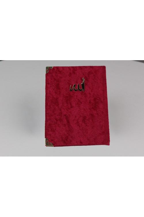 Kırmızı Çanta Boy Kadife Yasin-i Şerif – 128 Sayfa, Lüks Kadife Ciltli, Türkçe Okunuşlu ve Mealli Prestijli Dua Kitabı