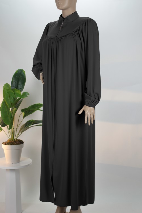 Siyah Omuzdan Robalı Krep Ferace