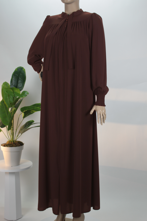 Acı Kahve Robalı Gipe Kol Medine İpeği Ferace